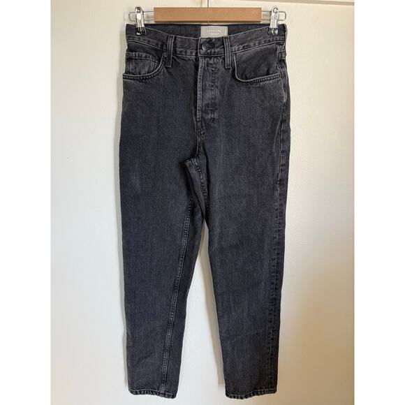 Everlane 90s Cheeky Straight‎ Jeans Organic Cotton Black Women’s Size 26 - Picture 7 of 9
